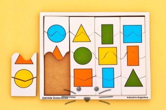 Encaje Autocorrector Figuras Geométricas