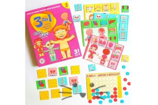 Cuerpo Humano. 3 juegos en 1