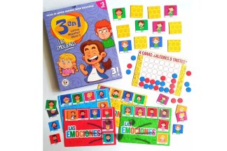 Las Emociones. 3 juegos en 1