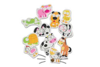 Animales de la Granja al agua