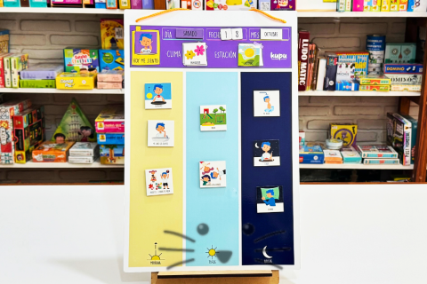 Agenda Visual Calendario Nene CON RUTINAS