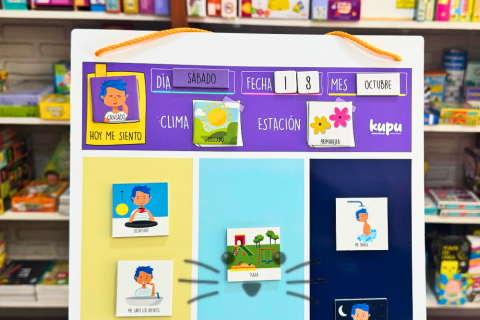 Agenda Visual Calendario Nene CON RUTINAS