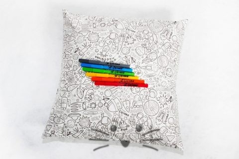 Almohadón para Pintar y Lavar. Universo