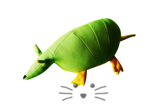Tatu Carreta Verde