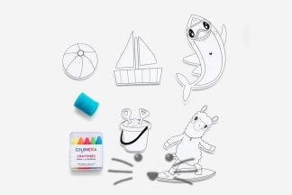 Set para pintar en el agua – Beach