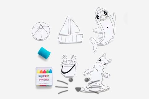 Set para pintar en el agua – Beach
