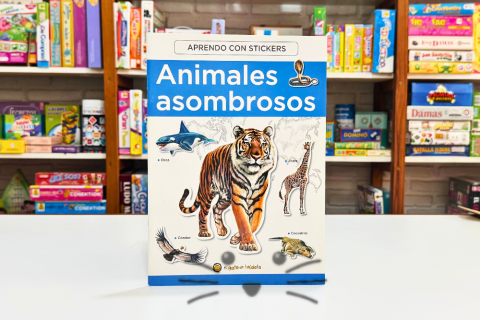 Aprendo Con Stickers: Animales Asombrosos