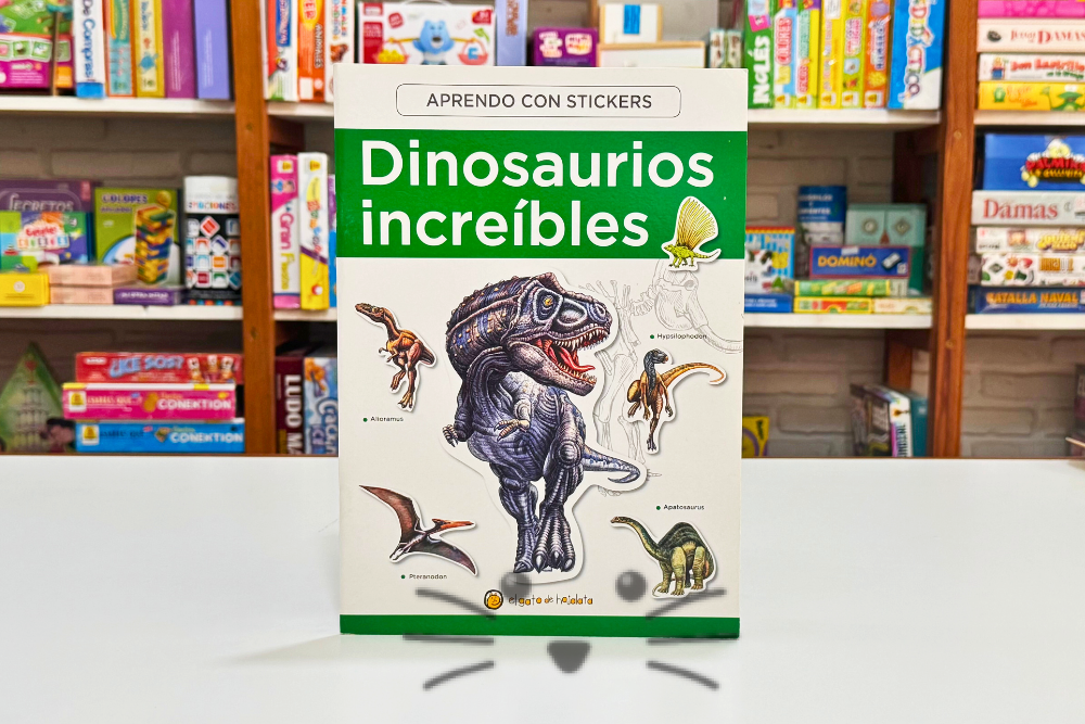 Aprendo Con Stickers: Dinosaurios Increíbles