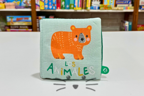 Mi Primer Libro de Tela: Los Animales