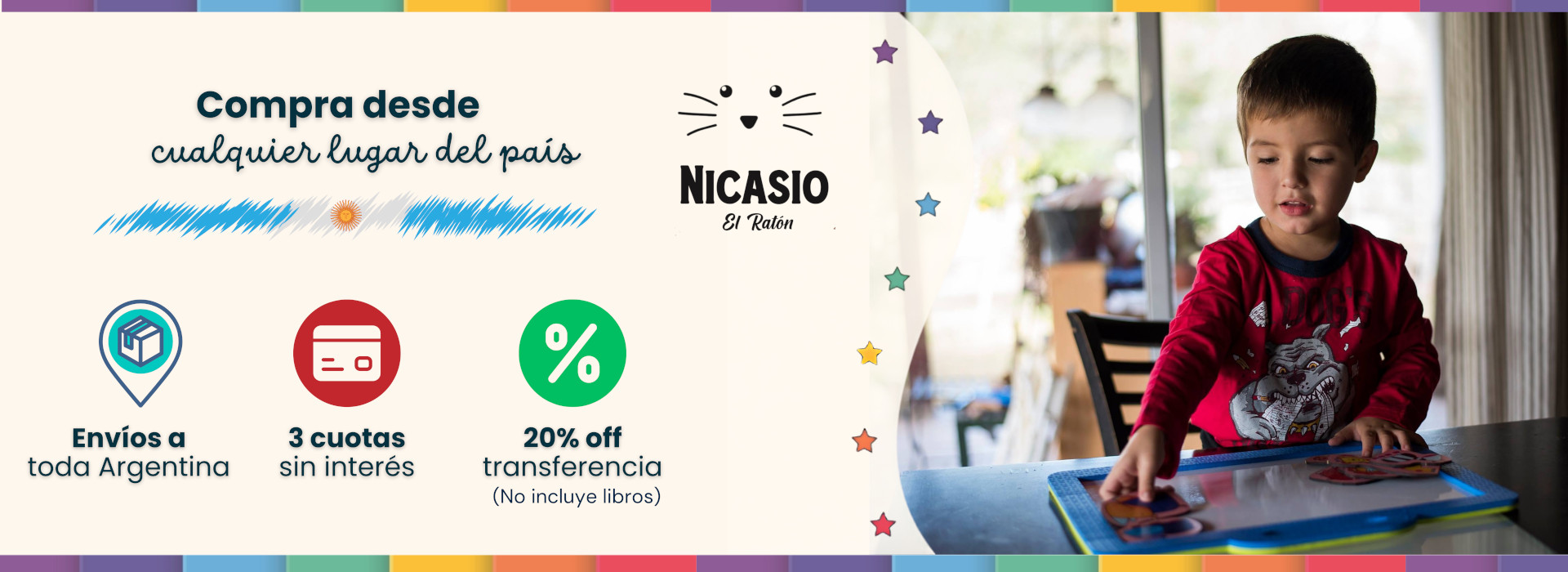 Nicasio El Ratón — Banner 2