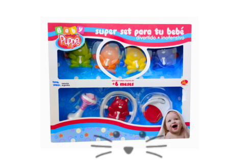 Set de Cunero, Mordillo y Sonajeros