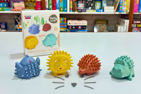 Animalitos Texturados para la hora del Baño