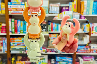 Juego de Baño – Monitos Apilables