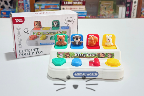 Pop Up Caja de Animalitos Sorpresa