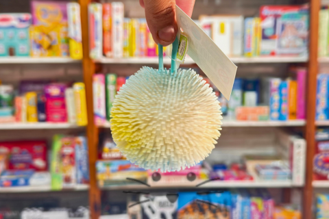 Pelota Squishy Soft con Pelitos