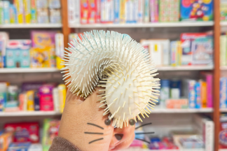 Pelota Squishy Soft con Pelitos