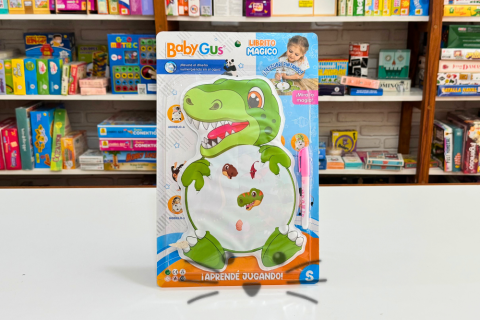 Librito Mágico para Pintar en el Agua. Dinosaurio