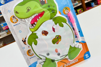 Librito Mágico para Pintar en el Agua. Dinosaurio