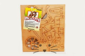 Puzzle 3D. Bicicleta para armar