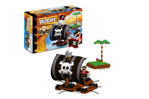 Blocky Balsa Pirata 78 piezas