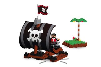 Blocky Balsa Pirata 78 piezas
