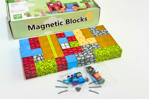 Bloques Magnéticos de Construcción – 50 piezas Clásico