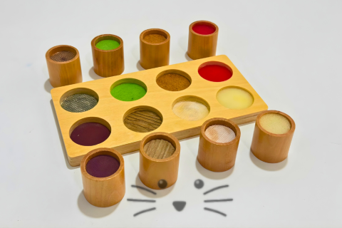 Bloques Sensoriales de Texturas – Exploración Táctil