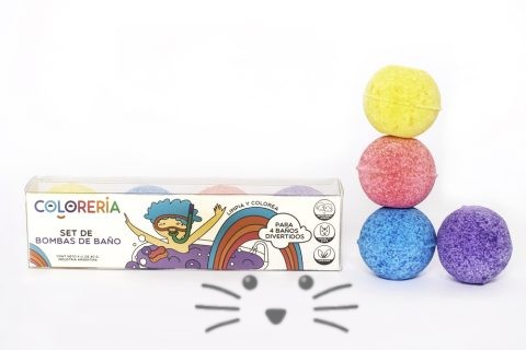 Set Mini Bombas de Baño