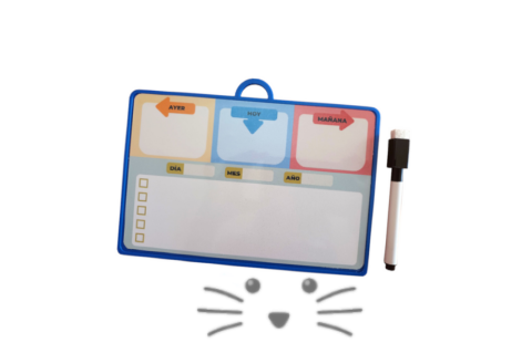 Calendario “Ayer, hoy y mañana” – Borrable