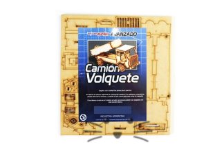 Puzzle 3D. Camión Volcador para armar