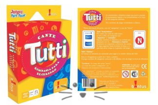 Cante Tutti - Juego de Cartas