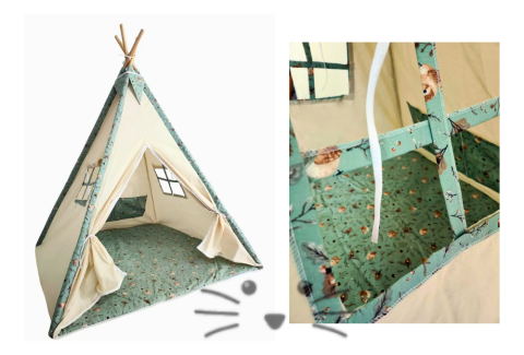 Carpa Tipi Pajaritos
