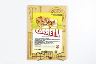Puzzle 3D. Carreta para armar