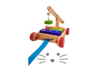 Carrito Grua con Imán