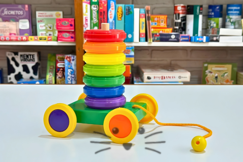 Carrito de Arrastre con Torre de Encastre