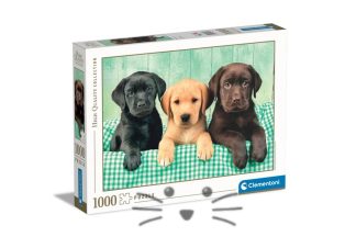 Labradores. Rompecabezas de 1000 piezas