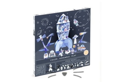 Cohete Espacial para Ensamblar