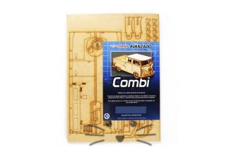 Puzzle 3D. Combi Wolkswagen para armar