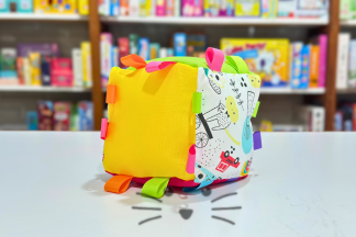 Cubo Didáctico Sensorial para Bebés