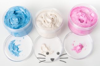 Dáctilo Pintura x3 colores Metalizados + Pincel