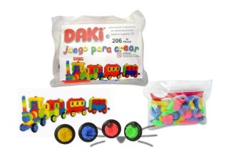 Daki Bolsa 206 – 58 piezas – Locomotora