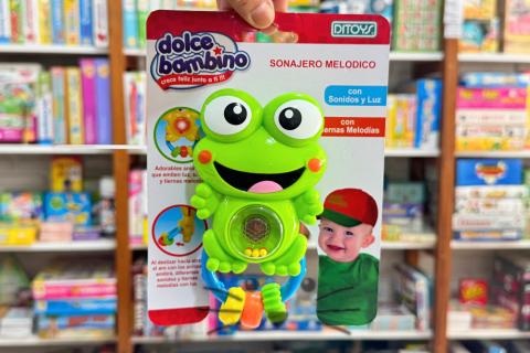 Sonajero Melódico Ranita