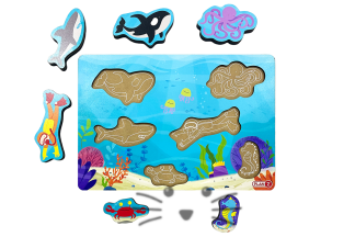 Encastre en Relieve Fondo del Mar