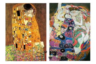 Klimt. Rompecabezas 2 x 1000 piezas