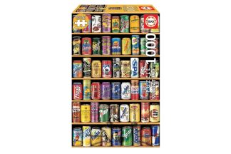 Latas. Rompecabezas de 1000 piezas