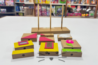 Puzzle Casa con Texturas