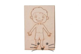 Encastre Cuerpo Humano: Charly