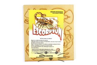 Puzzle 3D. Escorpión para armar