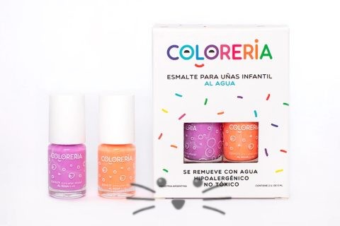 Esmaltes de Uñas al Agua x2 - Papaya