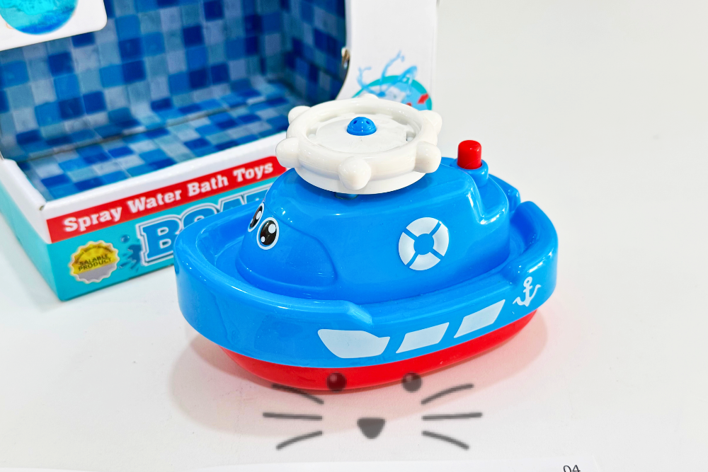 Barquito Salpica Agua para Bañadera - Imagen 2